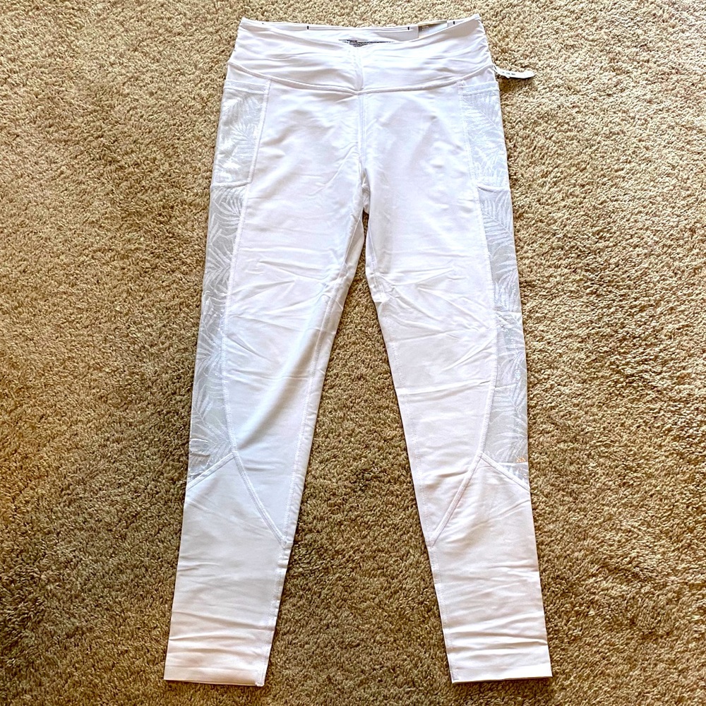 White VS Total Knockout Tights SZ Large